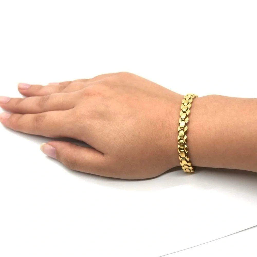 Gold Watch Chain Bracelet
